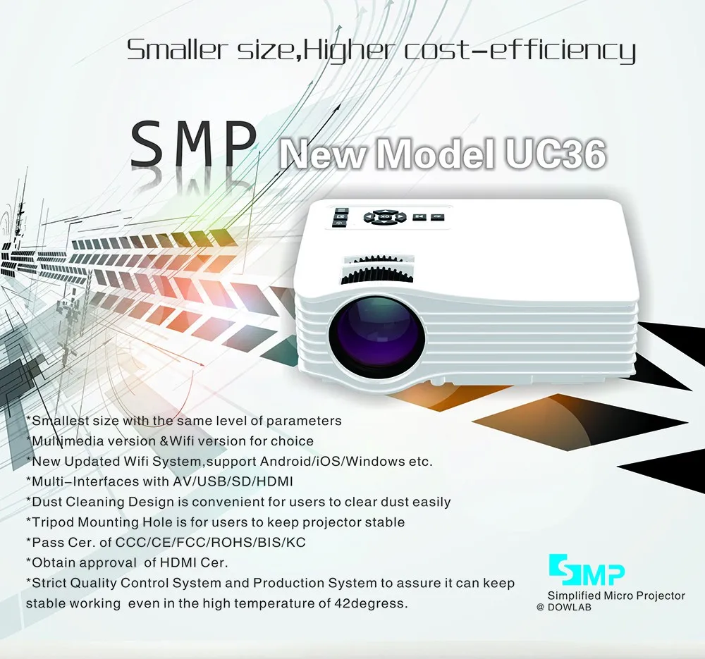 UNIC UC36 mini projector  (2)