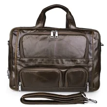 Сумка из натуральной кожи, мужские сумки-мессенджеры, Воловья кожа, для ноутбука, деловая сумка, мужской портфель, большая вместительность, мужские дорожные сумки,# VP-J7289