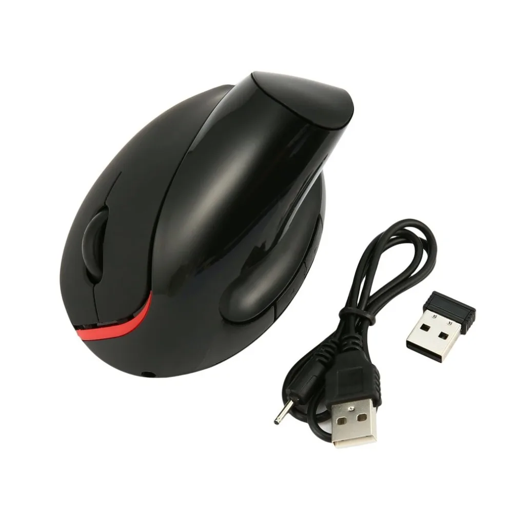 WH907A Portable 5D 2.4GHz Wireless Optical Vertical Mouse Speed