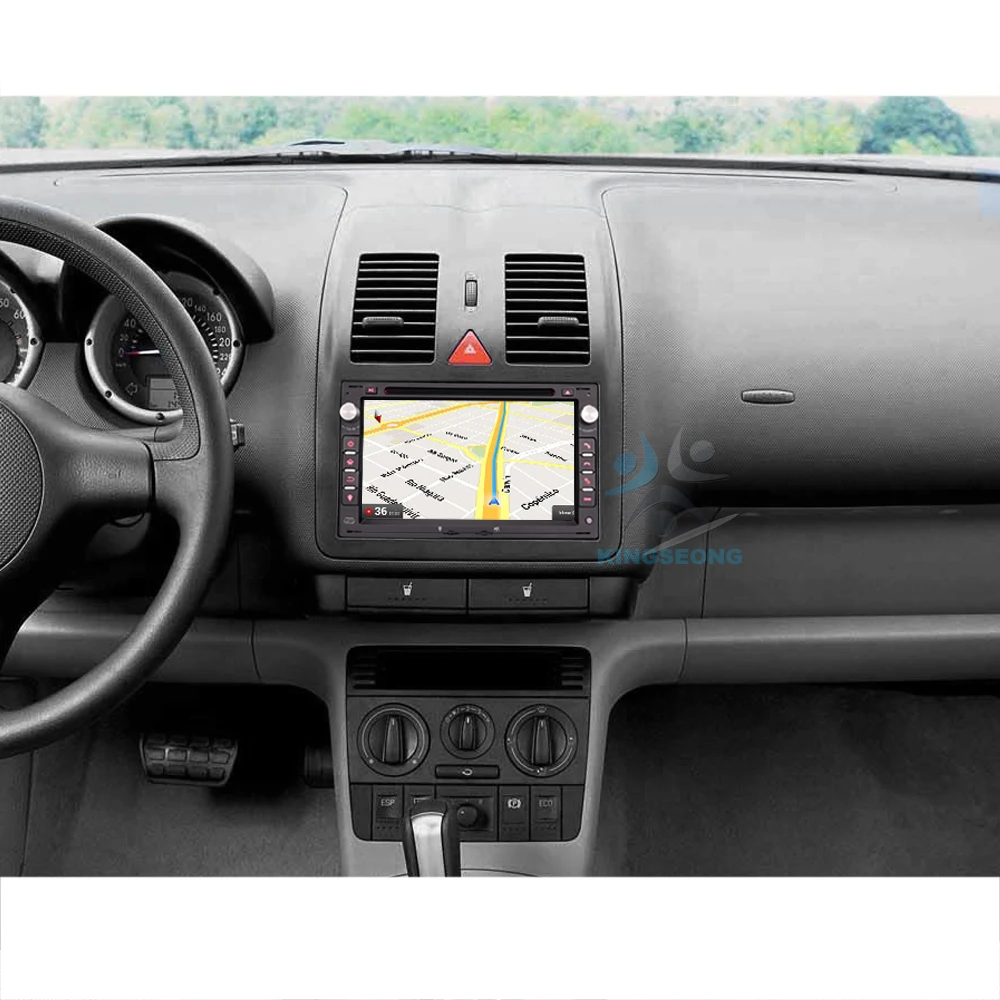 Android 7.1.2 dvd плеер GPS навигации для VW Polo MK3 Lupo Sharan dab + Радио Navi 3G WI FI OBD bluetooth MP3 CD DVR dtv в|car