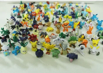 

Animation Pikachu Wholesale 90pcs/LotsAction Figures 2-4cm Wholesale Packing: opp bag Free Shipping worldwide