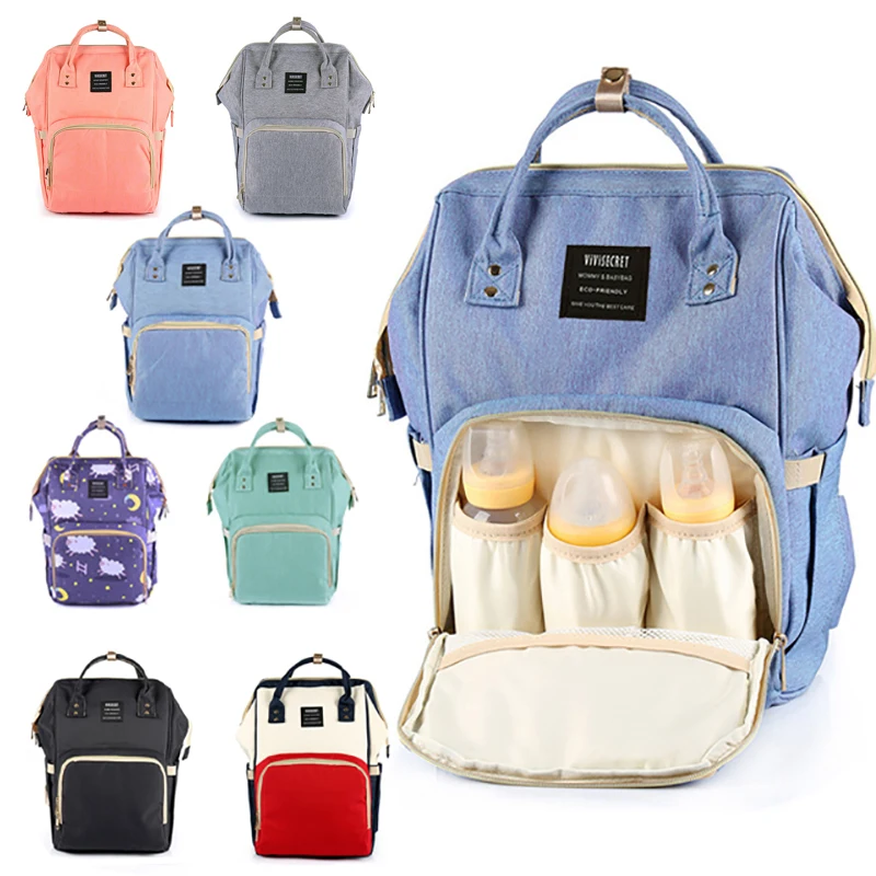  Baby Diaper Bags Backpack Mummy Maternity Nappy Bag Travel Large Capacity Nursing Bag for Mom bolsa