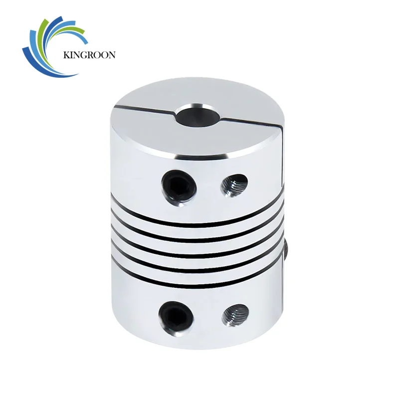 QUARKZMAN 5x Flexible Wellenkupplungen 5mm-5mm - Alu-Kupplung Für 3D-Drucker & Motoren