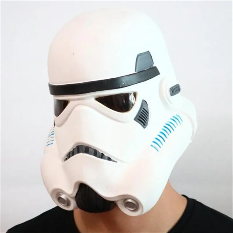 Star Wars Imperial Stormtrooper Latex White Soldier Helmet Masks