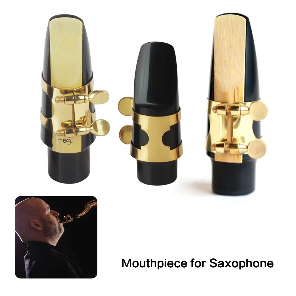 5 шт./компл. Mid/sub/ВЧ саксофон мундштук набор из пяти комплекты флейты клипы карты Шапки Reeds