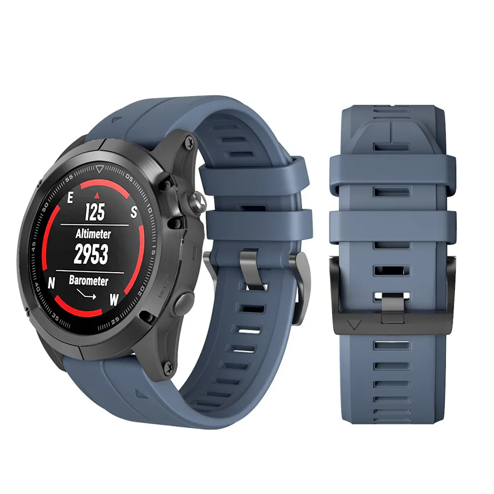 Силиконовые быстросъемные легко подходят для Garmin Fenix 5X Plus SmartWatch Watachband Спортивные товары аксессуары