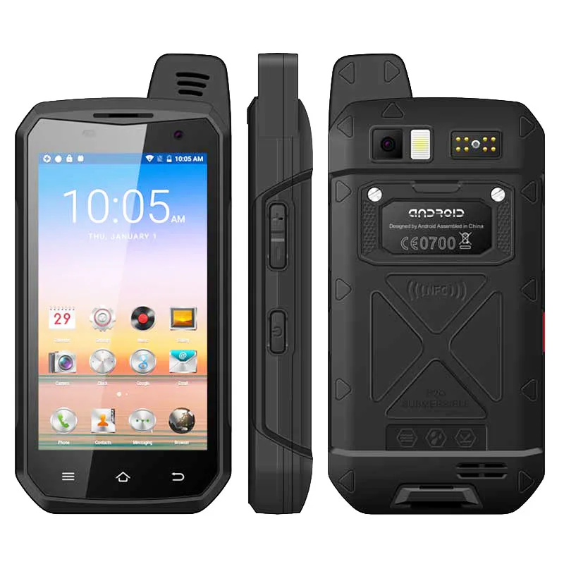 UNIWA B6000 4 7 дюймов WCDMA мобильный телефон OTG Android 6 0 IP67 водонепроницаемый прочный