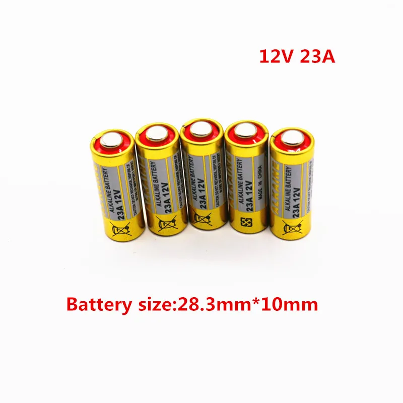 

5pcs Daweikala 12V 23A Zn/MnO2 battery Be used for Automotive remote control battery,Anti-theft battery,door Doorbell battery