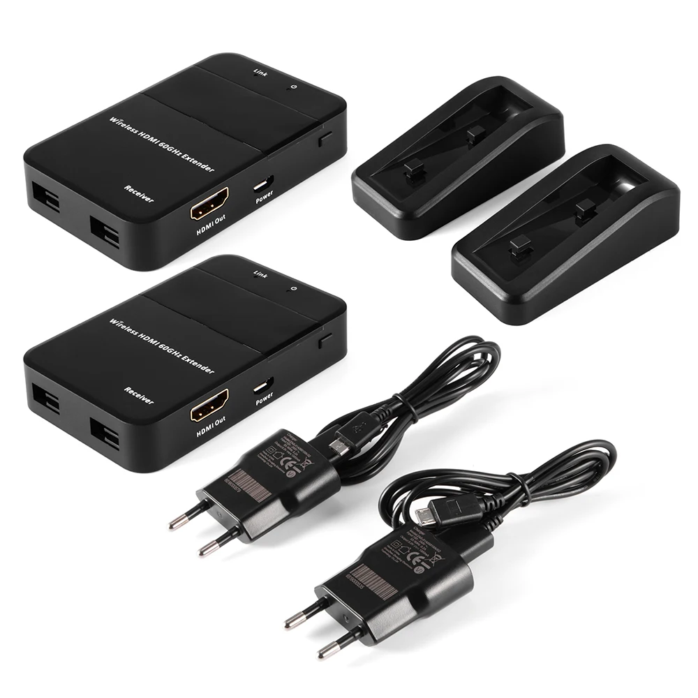 2020 Новый беспроводной Видео Аудио передача 4K HDMI удлинитель 30m HDMI1.4v Full HD 1080P