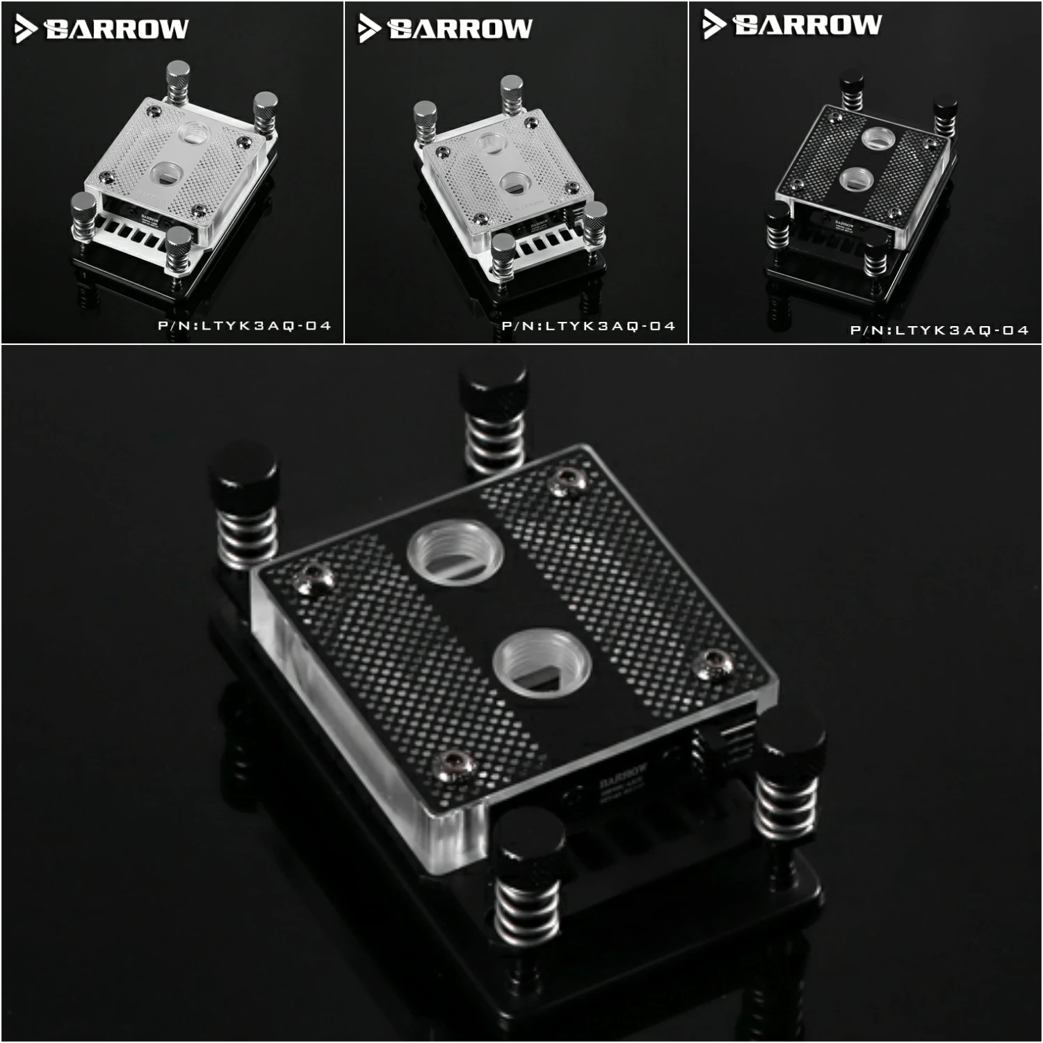 Barrow LTYK3AQ 04 RGB CPU Water Cooling Block for AMD AM2 AM3 AM4in