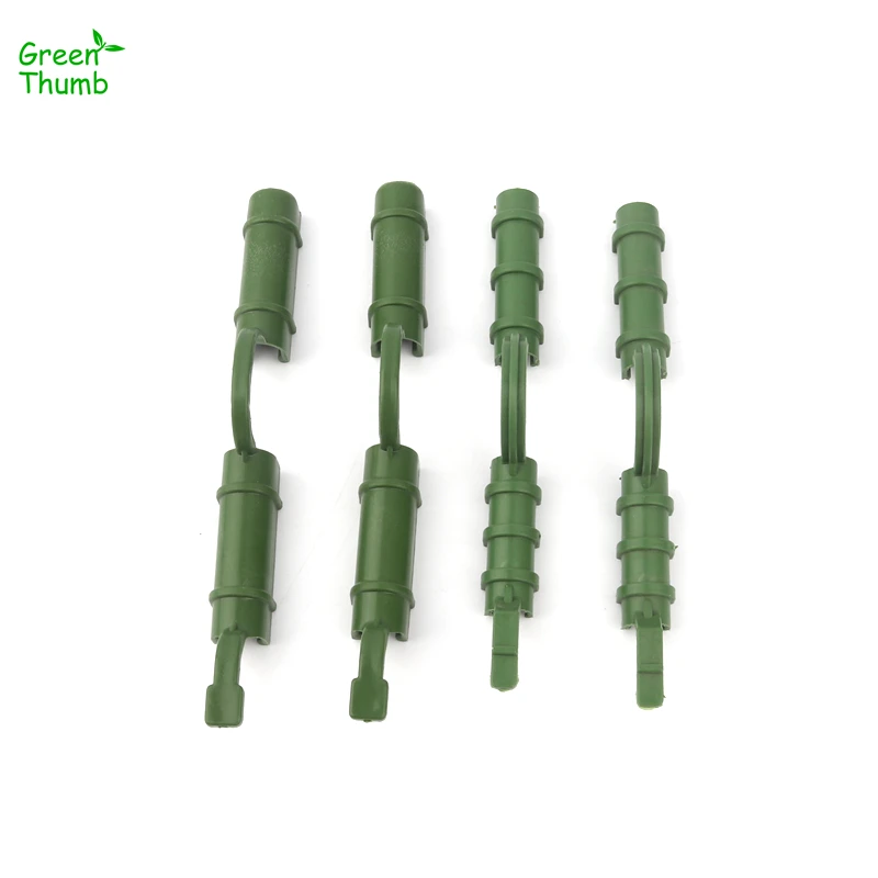 

60pcs 8mm/10mm Plastic Fastener Greenhouse Film Buckles Sunshade Net Fixed Clamp Garden Plants Tray Bracket Parts