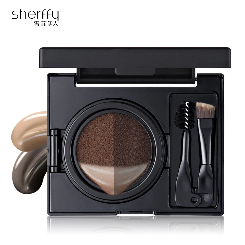 Палитра теней для бровей Sherffy 2 цвета бровей|designer eyebrows|eyebrow designeyebrow shadow |