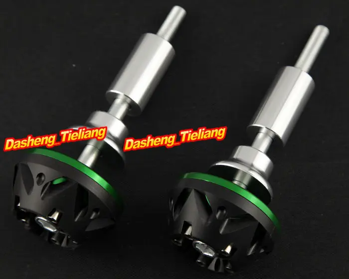 

For Kawasaki 2010 2011 2012 Z1000 CNC Aluminum Alloy Stator Cover Slider Frame Protector Crash 10 11 12, Green