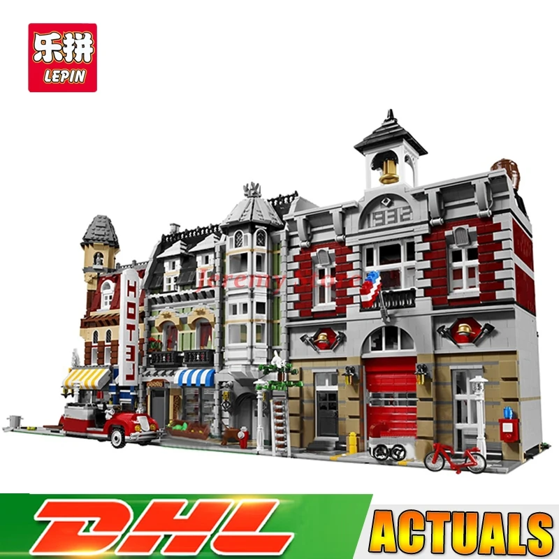 

Street View Series 15002+15004+15008 Educational Building Blocks Bricks Model Toys Christmas Gifts 10182 10197 10185