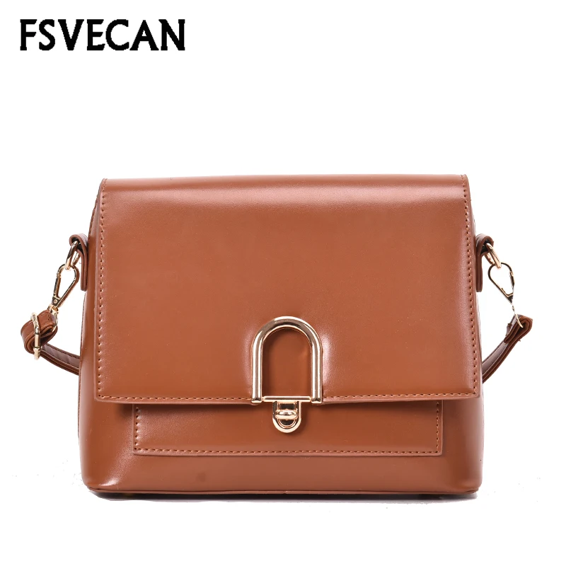 Bolsa Feminina маленькие квадратные сумки для женщин винтажные простые кожаные через
