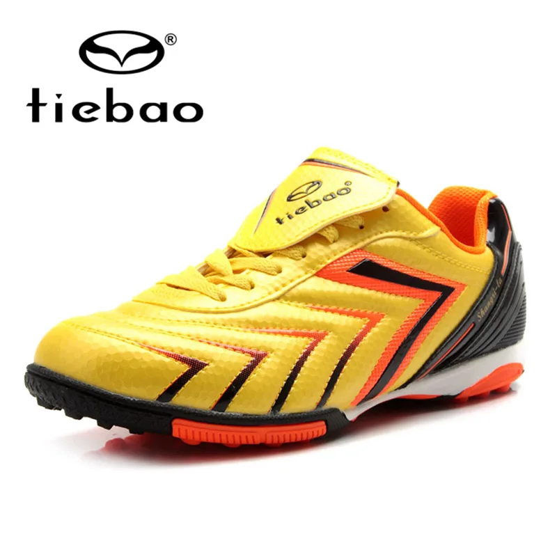 TIEBAO 어린이 축구 부츠, 남아 TF 밑창 축구 신발, 잔디 축구화, 어린이 스니커즈, 인공 잔디 축구화, 어린이