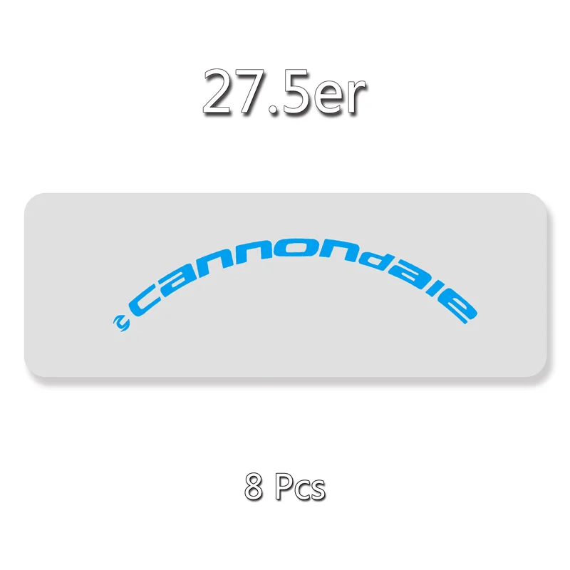 27.5er Sky Blue Обод для горного велосипеда набор наклеек/наклейки горного велосипеда/cycicle два колеса Набор для 26er 27,5 er 29er дюймов cannondal - Цвет: 27.5er Sky Blue