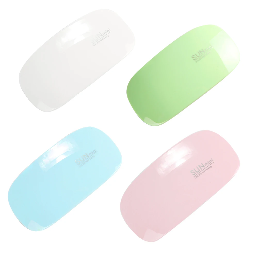 Сушилка для ногтей Sun Mini UV LED 6 Вт USB кабель 4 цвета|Сушилки ногтей| |