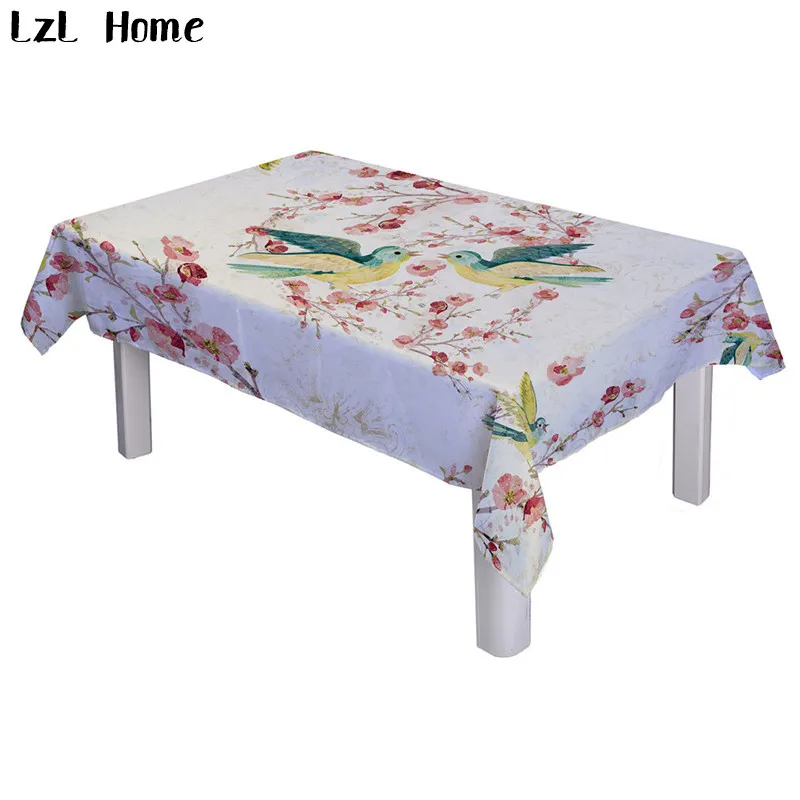 LzL Home ready made мультфильм Животные Прекрасный Кролик Лебедь бабочка скатерти дети любят замечательный Рождество украшения для дома - Цвет: Type 9