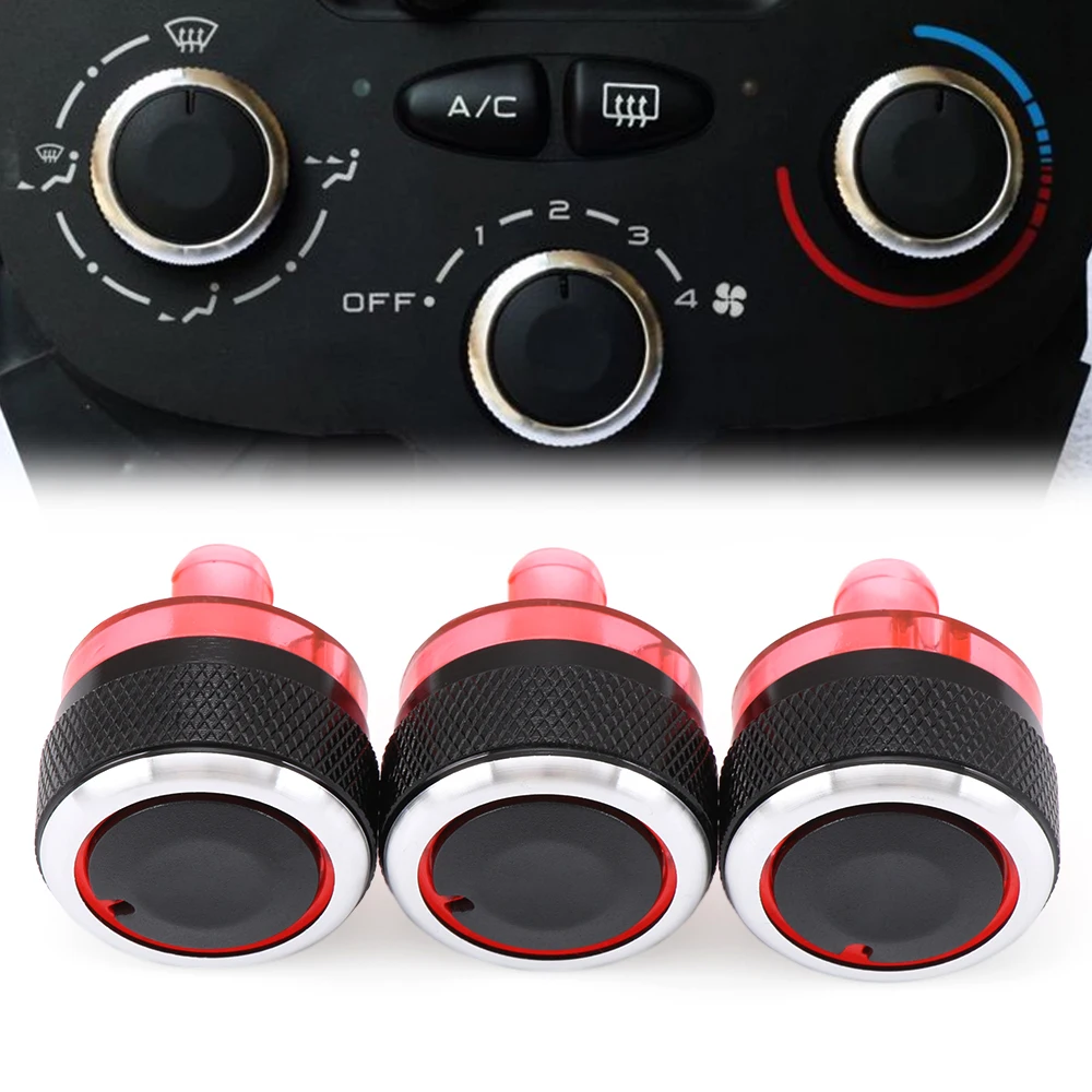 

Air Conditioning Heat Control Switch Button Knobs Fit For Peugeot 206 207 2006 -2011 For Citroen C2 2006-2013 Car Styling