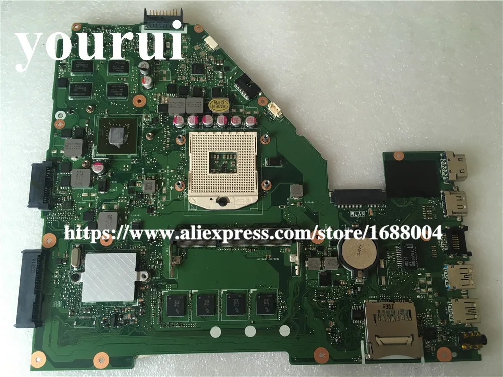 Материнская плата X550VC для ASUS материнская ноутбука 8 чипов 4 Гб DDR3 REV3.0 PN:60NB00S0 MBB100
