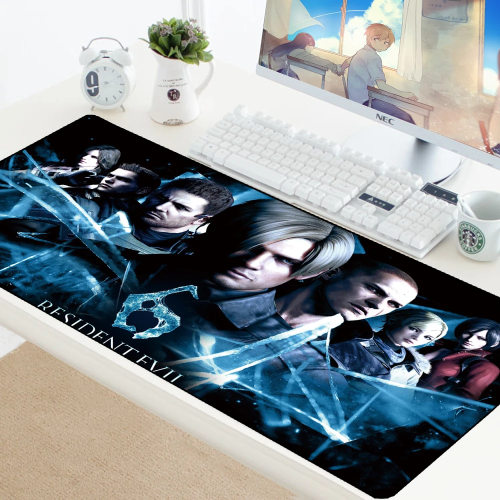 

Mouse Pad Gamer Big Mousepad Computer Large Keyboard Gaming Office Desk Laptop Mats Custom XL Rubber Grande Resident Evil Pads