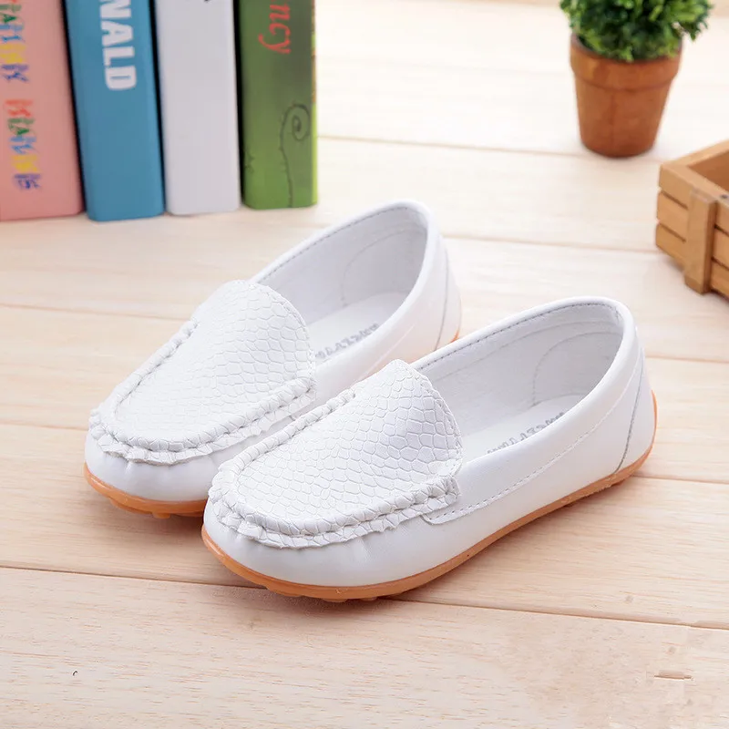 

New Arrival Boys girls casual single shoes Peas dance shoes for kids Children lightweight soft bottom princess solid shoes 21-36