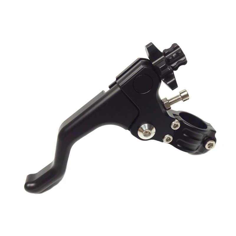 100% Brand New Motorcycle CNC Short Stunt Clutch Lever for Kawasaki for Suzuki For Honda for Yamaha Black Blue Red Gold (5)