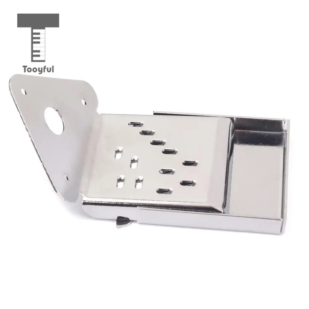 Tooyful 8/10/12 String Mandolin Tailpiece w/ Pick for Cigar Box Guitar Replacements