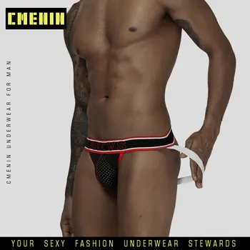 

Sexy Men Underwear Briefs Thong Men Underpants Bikini Mens Brief String Man Under Wear Jockstrap Mesh Gay Lingerie Man OR202