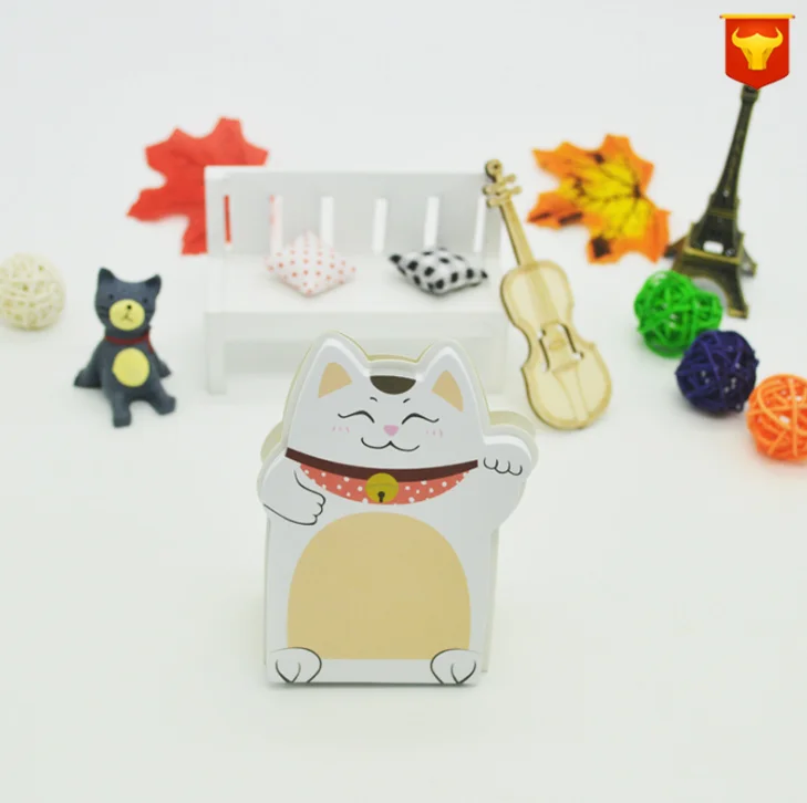 1 шт. Kawaii Lucky Fortune Cat стенд блокноты бумажные стикеры стикер сообщений канцелярские закладки Липкие заметки канцелярские принадлежности