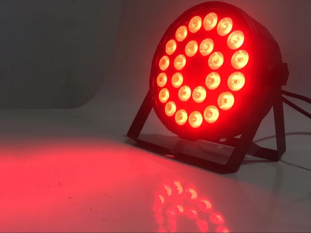 8 шт./24X12W дистанционный led Par свет + кейс для полета прожектор RGB dmx512 Диско свет/led