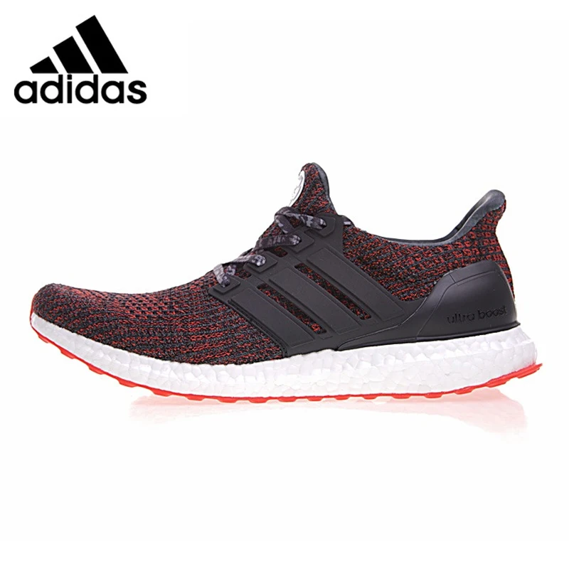 

Adidas Ultra Boost4.0 Men's Running Shoes, Dark Red, Non-slip Wear-resistant Balanced Lightweight Breathable BB6173 EUR Size M