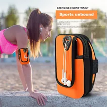 Универсальная повязка на руку для смартфона, спортивная сумка для бега, чехол для iPhone, samsung, водонепроницаемая, для мобильного телефона, наушники, ключи, сумки, чехол