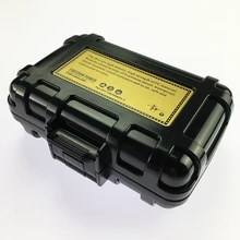Новое поступление JiFENG черный водонепроницаемый ящик для инструментов зажигалка многофункциональный портативный чехол для путешествий Чехол для сигарет