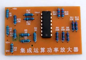 

Free Shipping!!! Integrated Operational Power Amplifier / Integrated Op Amp Kit / Electronic Production DIY Production (Parts)