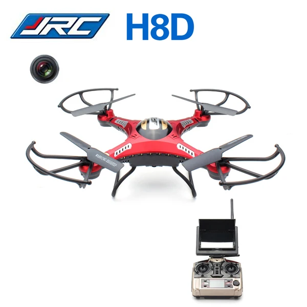 

JJRC H8D 2.4GHz 4CH Headless Mode 5.8G FPV RC Quadcopter Drone with 2MP Camera RTF Remote Control Helicopter