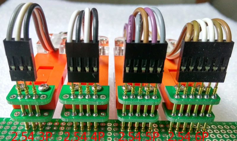 Тестовая стойка PCB зажим приспособление джиг зонд загрузки программы программирования ожога 2,54 2 1,27