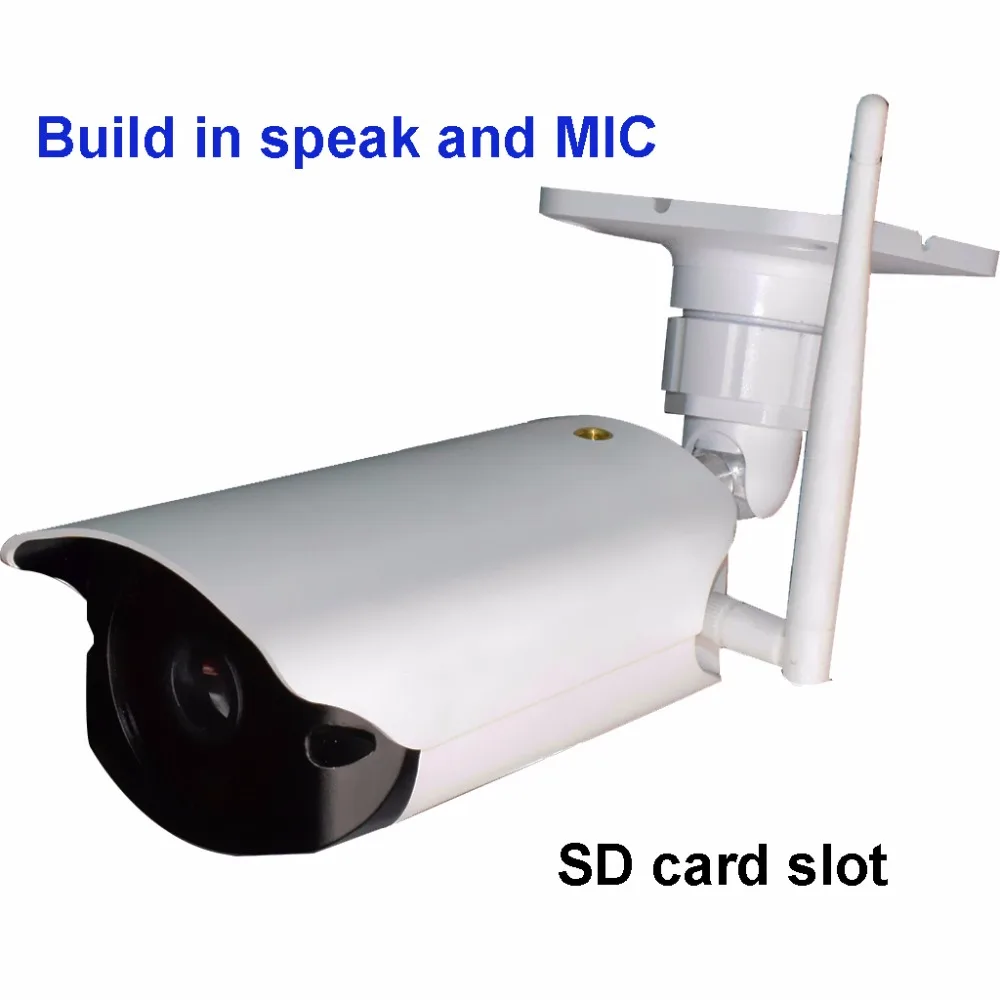 1080P 2.0MP Security wifi IP Camera build in speaker and Mic SD card