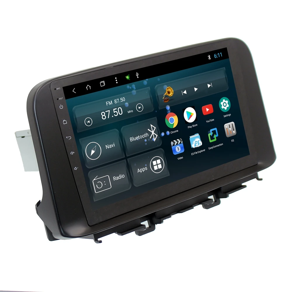 10 1 ''Android автомобильный Радио GPS для Hyundai Kona Kauai Autoradio головной убор Casstte