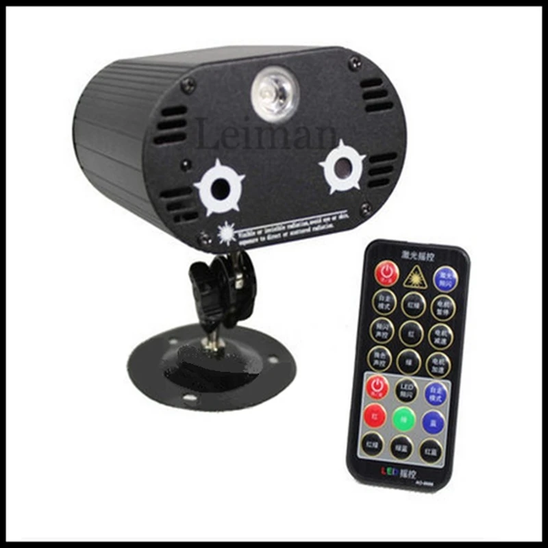 

Good quality and price Mini remote Laser Projector Stage Lighting Effet with LED light System DJ Light Party Disco Lights