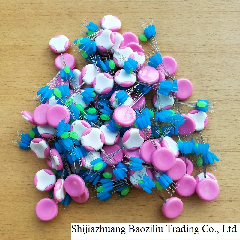 7+1 in 1 Rubber Space Bean Rubber Cylindrical Stopper Bobber Float