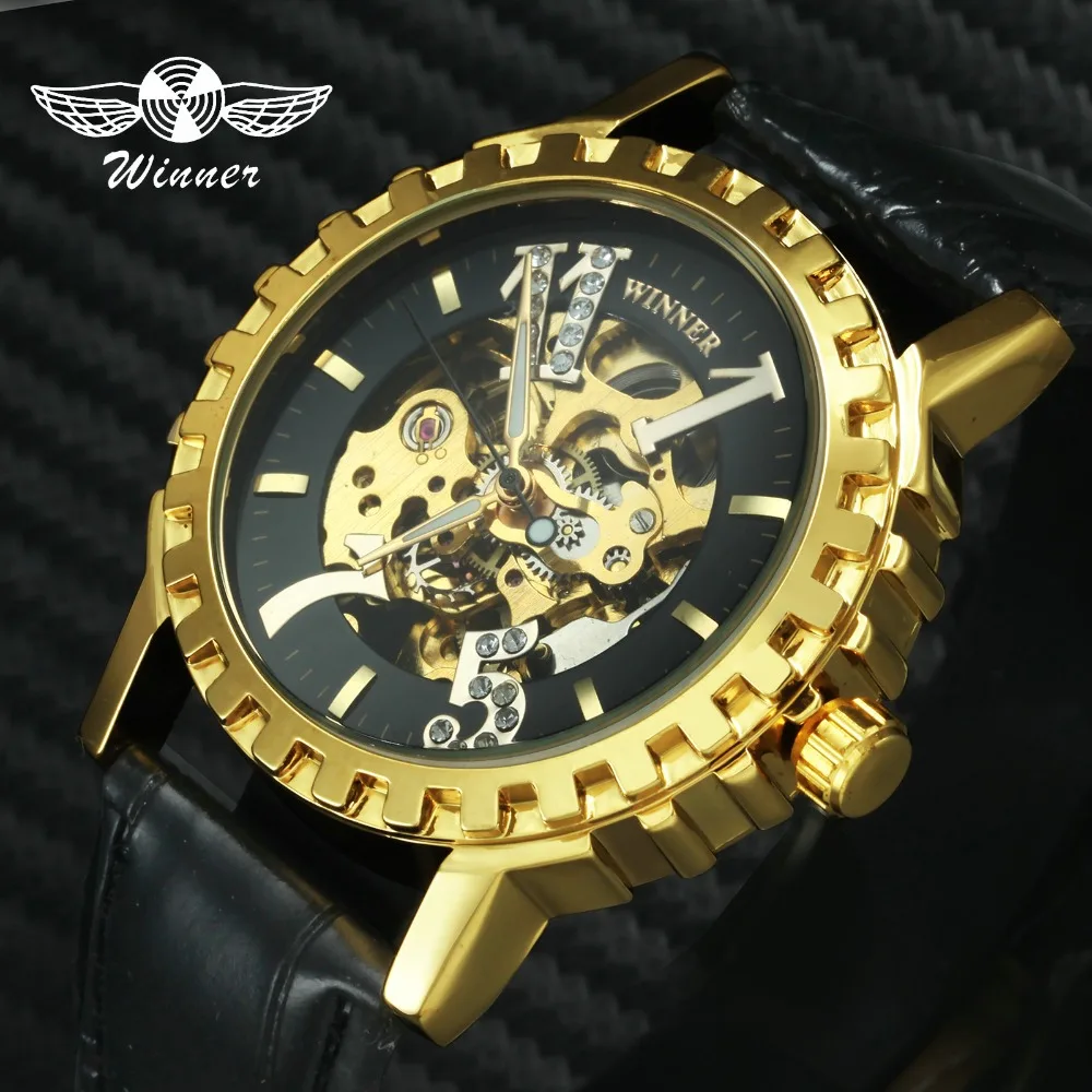 iced out automatic watch