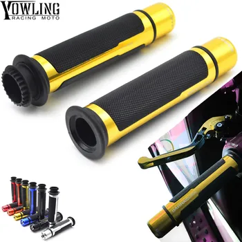 

CNC 8 color 7/8'' Motorcycle Handle bar Handlebar Grips Kit Universal 22MM Street & Racing Moto Racing Grips with ends