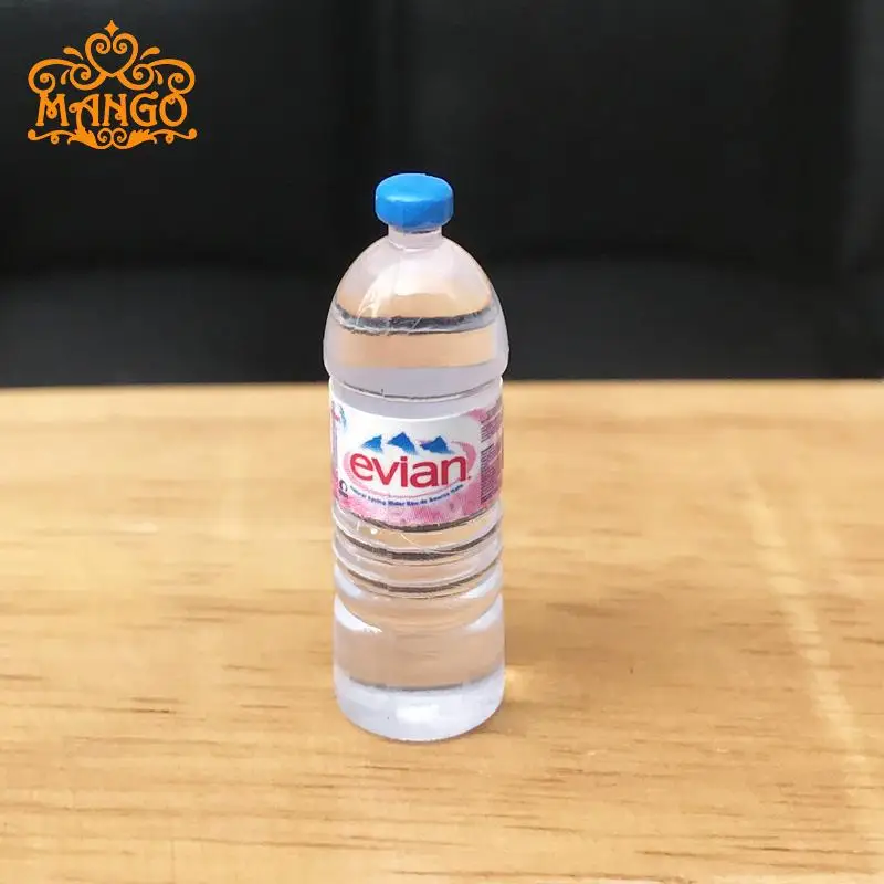 4 шт./компл. мини кукольный домик Evian Volvic минеральная вода миниатюрная мебель аксессуары реалистичные кукольные аксессуары