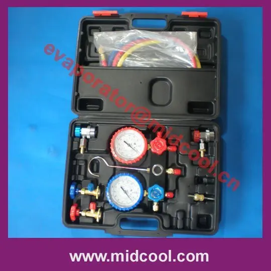 Automotive R134A Manifold Gaugesin Pressure Gauges from Tools on