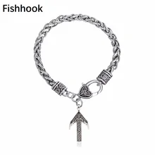 Fishhook, нордический стиль, три руны, мужские, Teiwaz, Виктория, солнце, подвески, ожерелья и браслеты, изготовление для викингов, Этнические украшения
