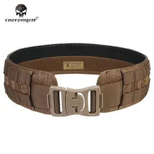 Emersongear GEAR MOLLE Load Bearing Utility Belt Tactical Military Belt Hunting Belt Airsoft Belt Waist Support EM9241 Series