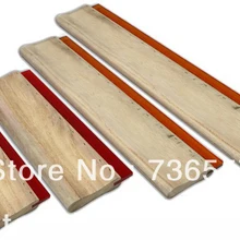 4 шт шелковые скребок для трафаретной печати чернил резиновые скребок 6," /9,4"/1" /18" 16 см/24 см/33 см/46 см