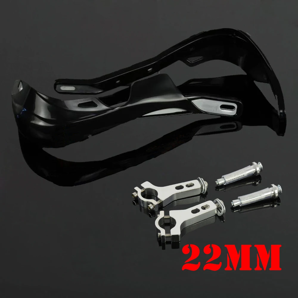 Красная рука гвардии рукавицы для Honda CR80 CR85 CRF110 CR125R CR250R CRF450 CR500R CRF150R CRF150F МО - Цвет: black